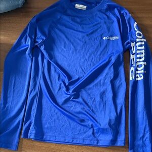 Columbia Bright Blue Performance Shirt
